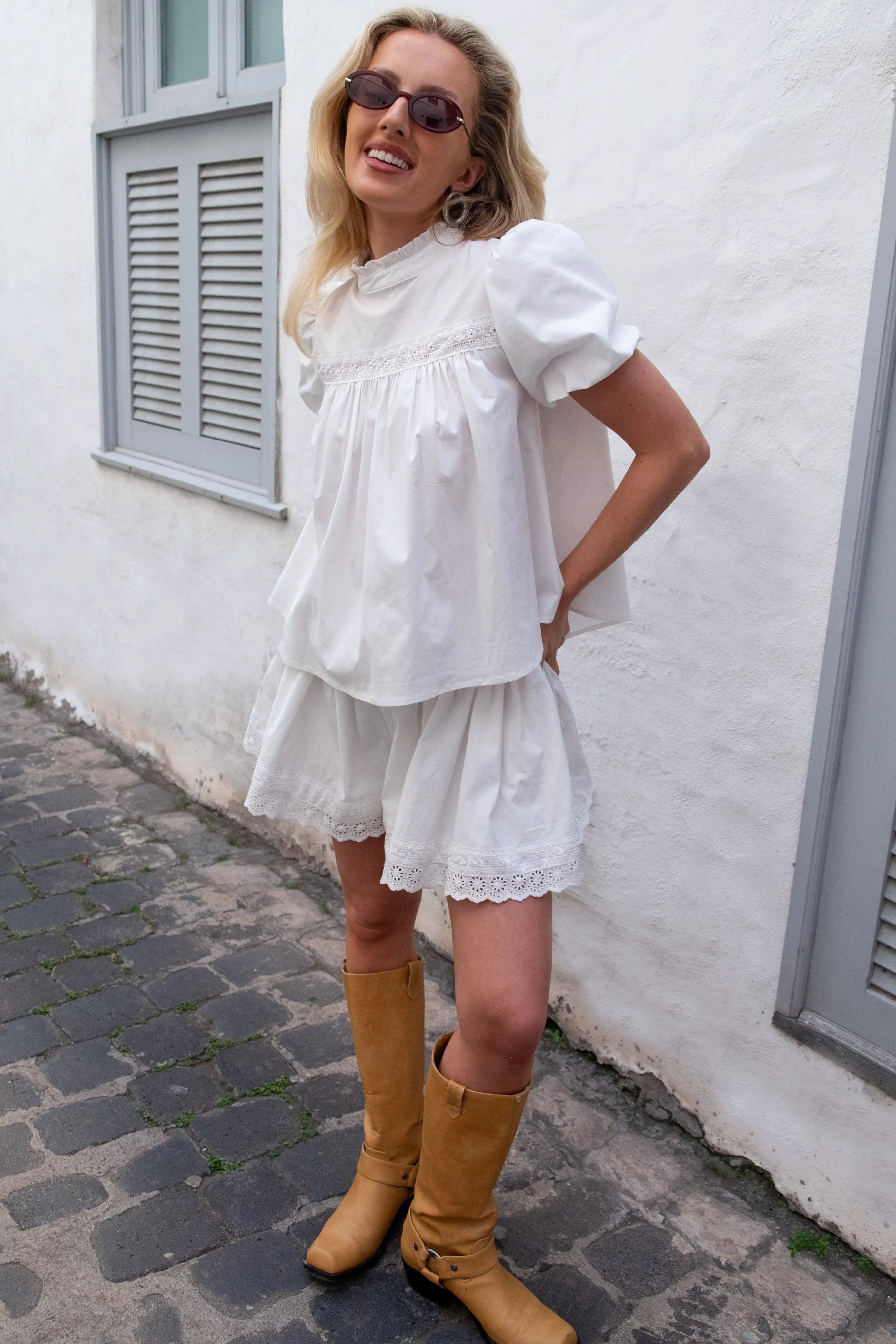 White